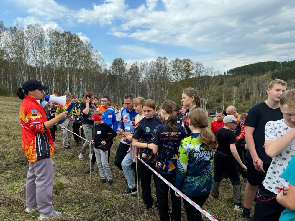 Дети сотрудников «Разреза Тайлепский» приняли участие в чемпионате по спортивному ориентированию